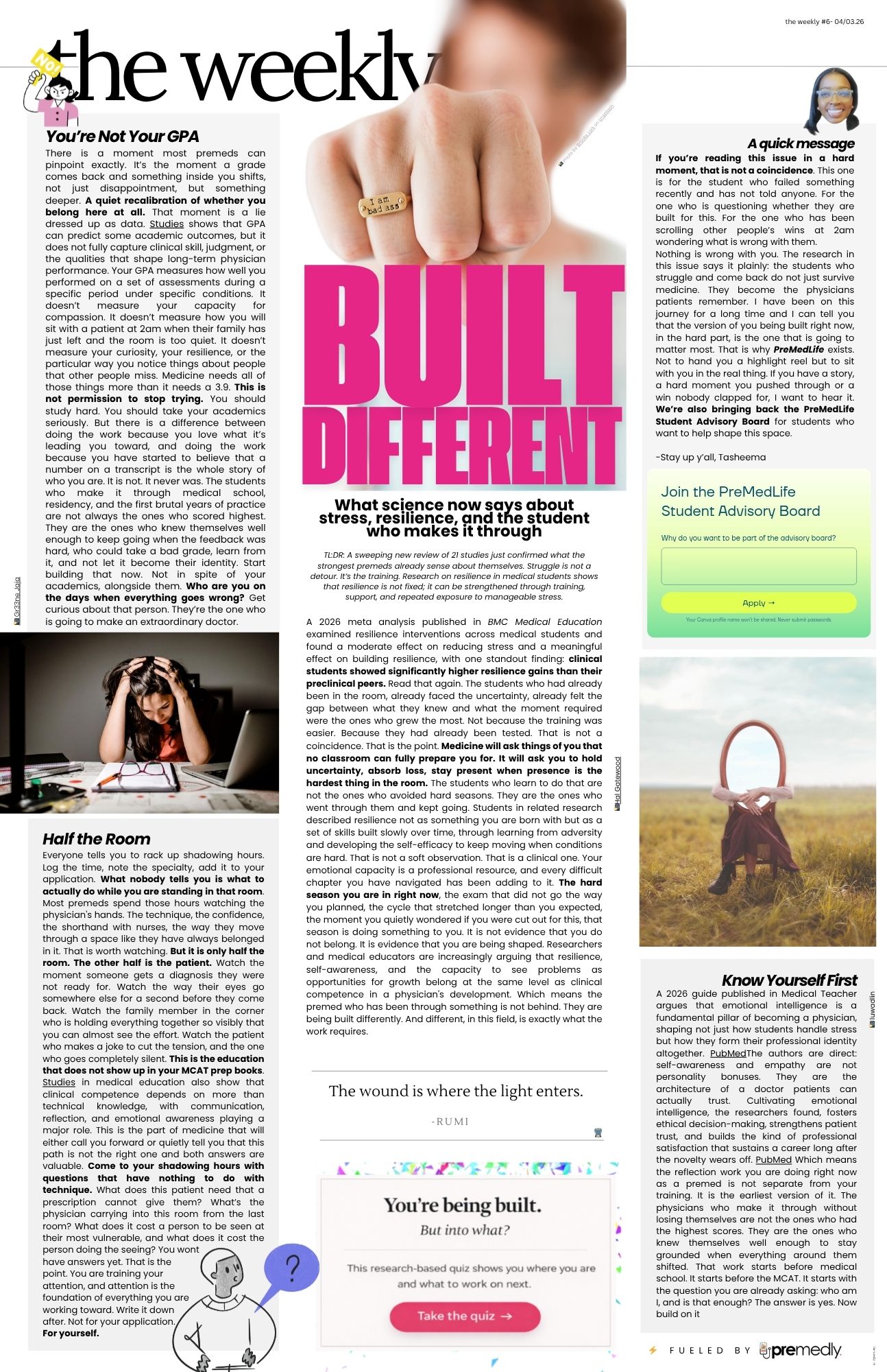Issue #7 — Built Different